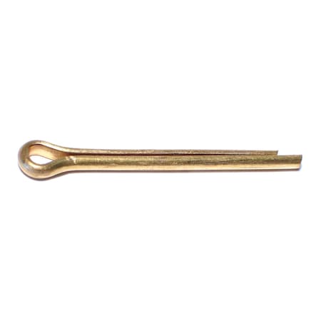 Midwest Fastener 3/16" x 2" Brass Cotter Pins 10PK 61247